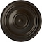 Ekena Millwork Traditional Ceiling Medallion (Fits Canopies up to 8 1/4"), 31 1/2"OD x 2 1/2"P, Stone Hearth CM31TRSHF - alternate 1